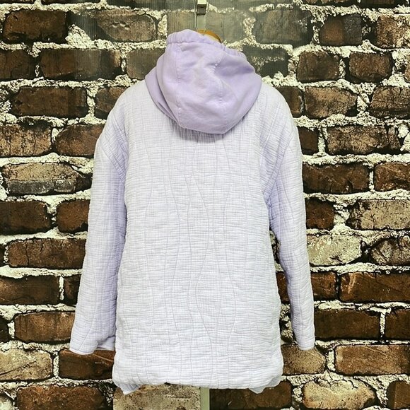 Avec Les Filles Purple Button Up Pockets Size Small S - Picture 7 of 15